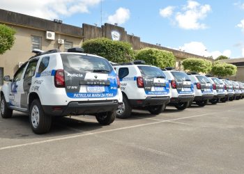 PMES recebe 171 novas viaturas para reforçar atuação em todo o Estado