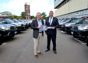 Governo do Estado entrega 30 novas viaturas à Secretaria de Justiça