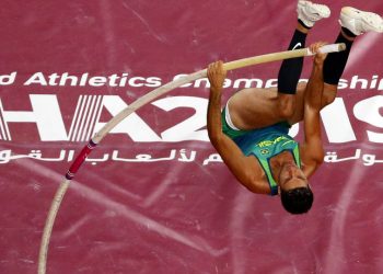 Thiago Braz termina em 5º lugar no Mundial de Atletismo de Doha
