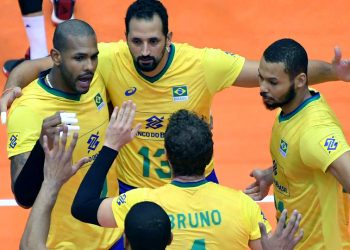 Vôlei masculino: Brasil mostra força e vence Estados Unidos