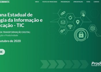 Inscrições abertas para VI Semana Estadual de Tecnologia da Informação e Comunicação