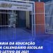 Secretaria da Educação divulga Calendário Escolar do ano letivo de 2021