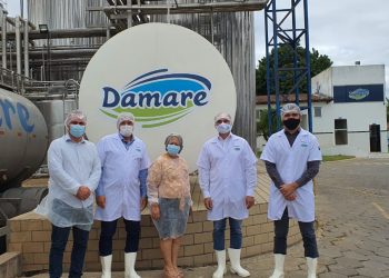Secretário de Estado de Desenvolvimento e o prefeito André Sampaio visitam a Damare