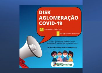 Nova Venécia reforça canais de Disk Aglomeração
