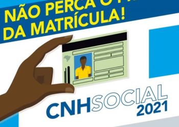 Último dia para matrícula no programa CNH Social