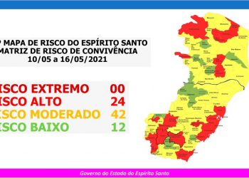 Montanha sai do risco alto e entra em risco moderado segundo o 54º Mapa de Risco Covid-19