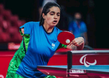 Tênis de mesa: Bruna Alexandre é prata após jogo duro com australiana