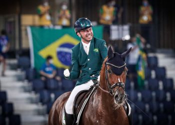 Rodolpho Riskalla é prata no hispismo adestramento na Paralimpíada