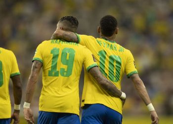 Com brilho de Neymar e Raphinha, Brasil goleia Uruguai