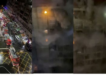 Incêndio em prédio em Taiwan deixa pelo menos 46 mortos
