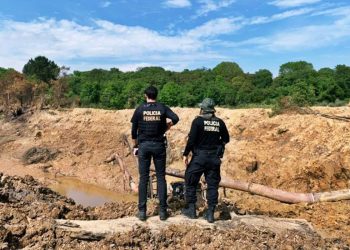 PF faz ação contra suspeitos de receptar ouro de garimpos clandestinos