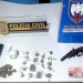 Operação conjunta apreende drogas e arma de fogo em Montanha