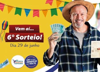 Sexto sorteio do Nota Premiada Capixaba acontece na quarta-feira (29)