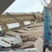 Parte da estrutura de ginásio de esportes desaba em Conceição da Barra