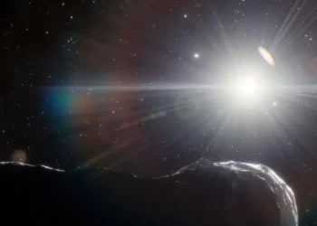 Asteroide “assassino de planetas” é visto escondido no brilho do sol