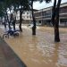 Água do Rio Cricaré invade a Avenida São Mateus, em Nova Venécia