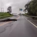 Novo ponto da BR-101 cede e é totalmente interditado por causa da chuva no ES