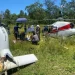 Helicóptero cai com piloto e mais quatro pessoas