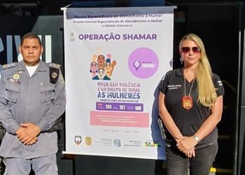 PM participa da Operação Shamar para combate à violência contra mulher