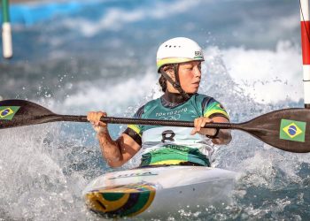 Canoagem slalom: Ana Sátila garante presença nos Jogos de Paris