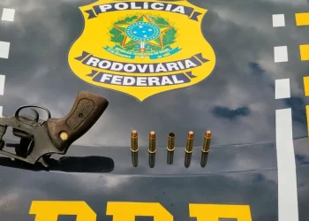 Homem é preso por porte ilegal de arma e crime de trânsito na BR-101 em Pedro Canário