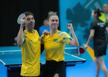 Pan: Brasil é finalista nas duplas do tênis de mesa e vai a Paris 2024