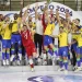 Brasil supera Argentina e conquista Copa América de futsal