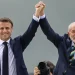 Macron chega ao Planalto para último dia de agenda no Brasil