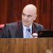 Moraes se despede da presidência do TSE após dois anos no cargo