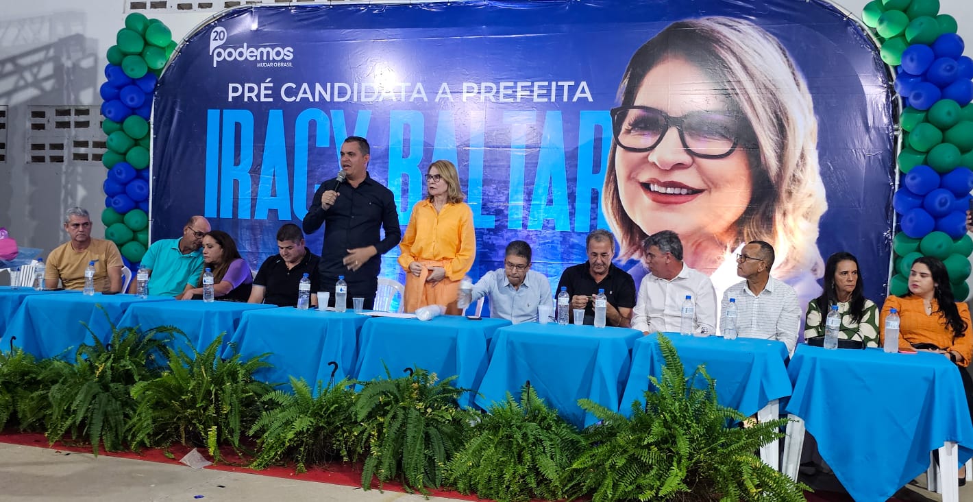 Eleições 2024: Iracy Baltar lança pré-candidatura à Prefeita de Montanha Eleições 2024: Iracy Baltar lança pré-candidatura à Prefeita de Montanha