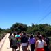 Grupo de voluntários realiza condução ambiental no Parque Estadual de Itaúnas