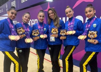 Ginasta Amanda Manente conquista três medalhas nos Jogos Pan-Americanos Júnior