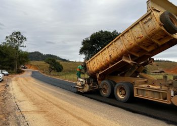 Mais de 70% das obras de pavimentação em Nova Venécia já foram executadas
