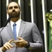 Moraes envia denúncia contra Eduardo Bolsonaro para Hugo Motta