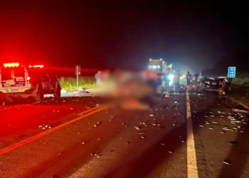 Acidente com quatro veículos mata família inteira na BR-101, em Jaguaré