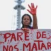 Em Brasília, mulheres denunciam feminicídios e a omissão do Estado