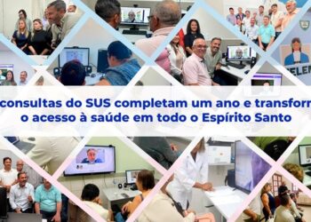 Teleconsultas do SUS completam um ano e transformam o acesso à saúde em todo o Espírito Santo