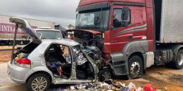 Seis pessoas da mesma família morrem em acidente na BR-251 em MG