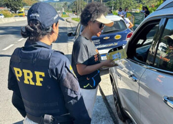 PRF realiza ações educativas em alusão ao Dia Nacional de Combate ao Abuso e à Exploração Sexual de Crianças e Adolescentes no Espírito Santo
