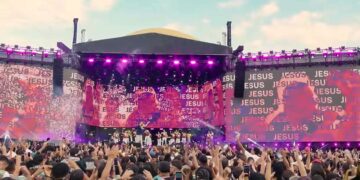 Marcha para Jesus reúne milhares de fiéis no centro do Rio