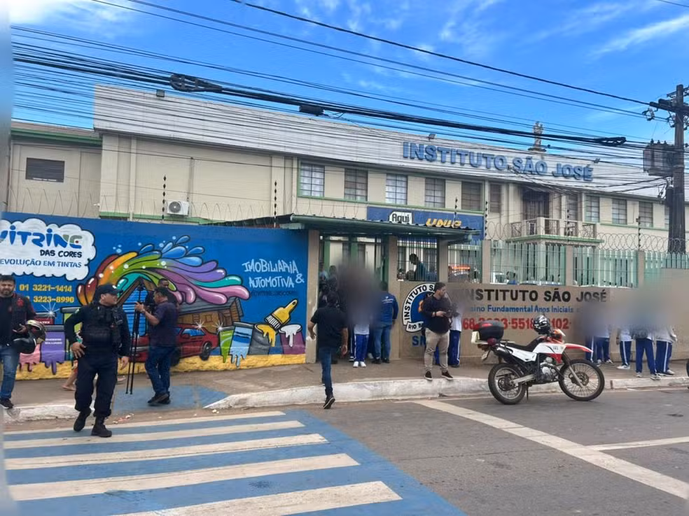 Adolescente de 13 anos abre fogo em escola de Rio Branco e mata duas inspetoras