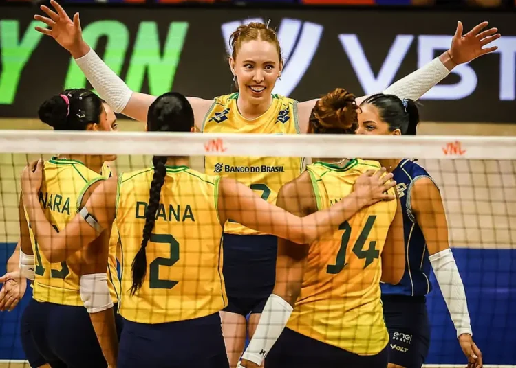 Brasil: invencibilidade e liderança na Liga Mundial de Vôlei