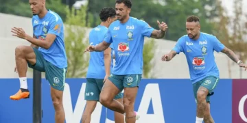 Brasil faz penúltimo treino e viaja para o Texas onde enfrenta Japão