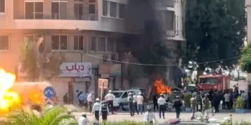 Ataque a bomba abala Damasco durante visita de Macron