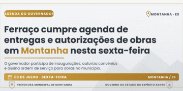 Ferraço cumpre agenda de entregas e autorizações de obras em Montanha nesta sexta-feira