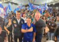 Emoção marca lançamento da campanha de Freitas à Câmara Federal em Guriri