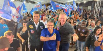 Emoção marca lançamento da campanha de Freitas à Câmara Federal em Guriri