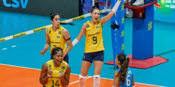 Brasil bate a Argentina, é campeão sul-americano e crava vaga em Los Angeles 2028