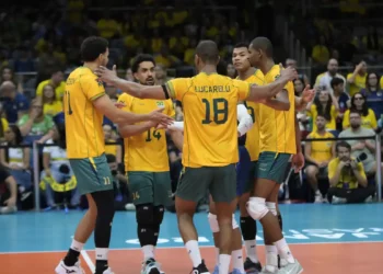 Brasil vence Venezuela e está no mundial de vôlei masculino