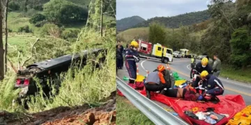 Cinco pessoas morrem em acidente com ônibus no interior de SP